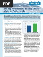 Download The Top Five Reasons to Keep Illinois Water in Public Hands by Food and Water Watch SN15060069 doc pdf