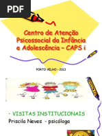 VISITAS INSITUCIONAIS Pri psicóloga CAPSi