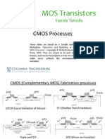 Lecture Slides 1.3 CMOS Processes