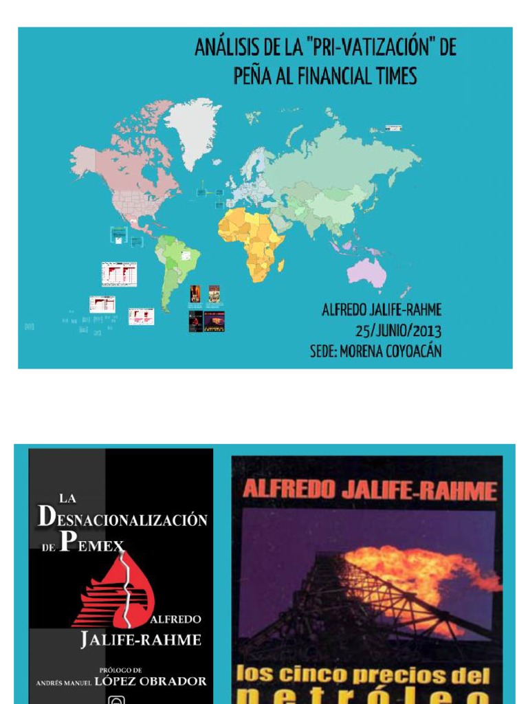 Presentación PEMEX Alfredo Jalife Rahme