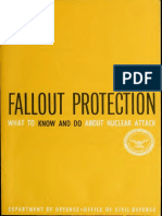 Civil Defense Manual: Fallout Protection