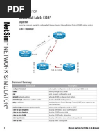 Lab8 Sequential Lab Router Config