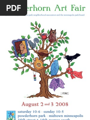 Powderhorn Art Fair Program 2008