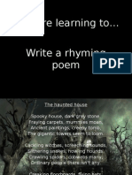 Haunted House Poem