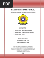Download Makalah Kelompok 13 Statistik Fermi-Dirac by Alhamda Khairunnisa Ulfah SN150623502 doc pdf