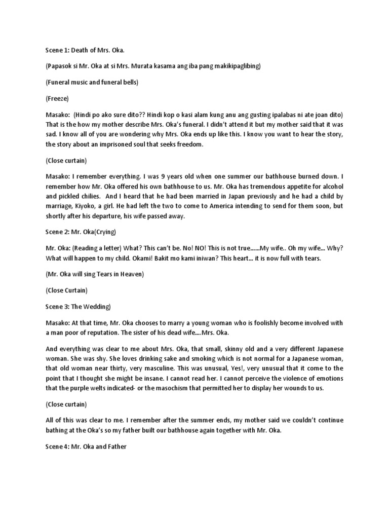 What is one of oka's favorite foods in and the soul shall dance image