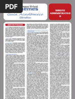 Guia Acadêmico - (Direito Administrativo II)