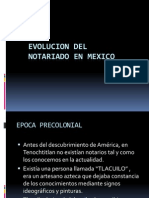 Evolución del notariado en México desde la época precolonial hasta la independencia