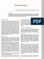 Simulation: Planning Open Pit Mining Operations Using