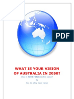What is Your Vision of Australia in 2050