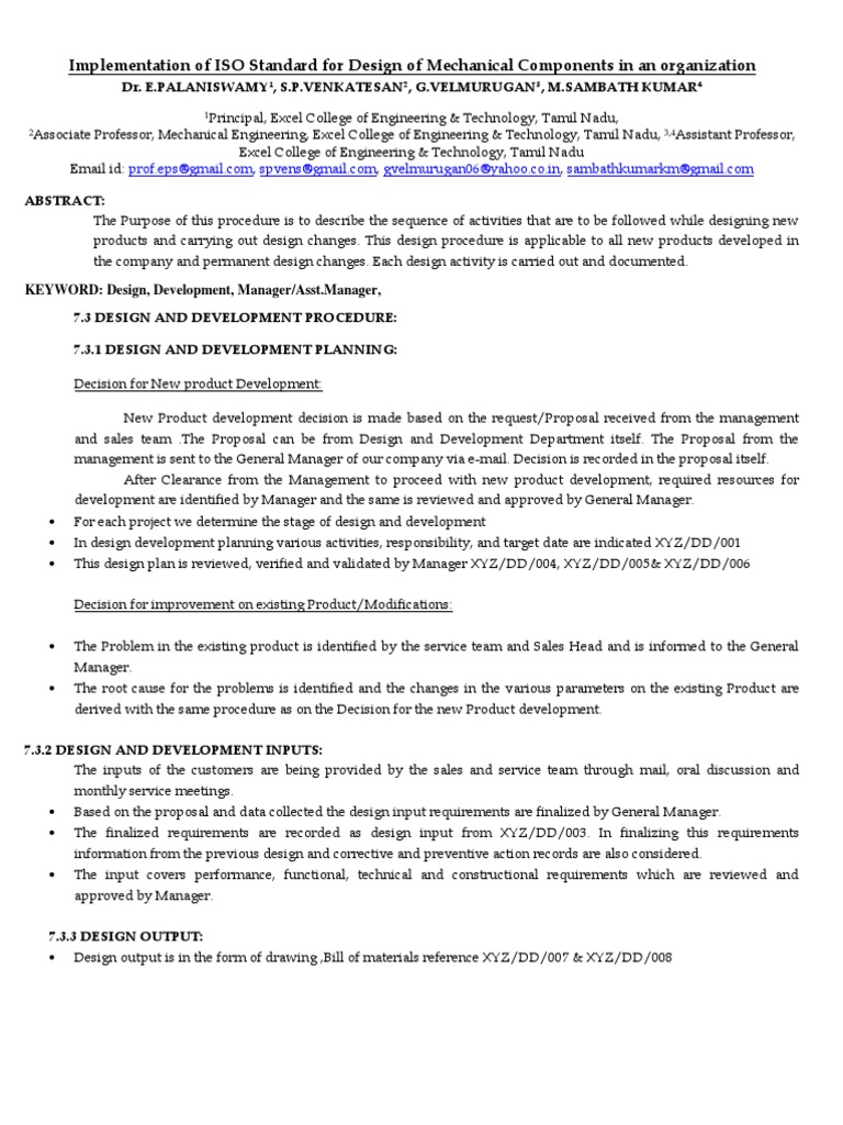 Implementation of ISO Standard For Design of Coffee Vending Machine in ...