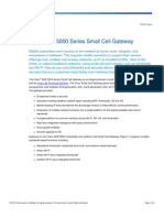 Cisco ASR 5000 Series Small Cell Gateway: Cisco SP Wi-Fi Solution Cisco 3G Femtocell Solution