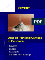 Chemistry & Maufacture of Cement