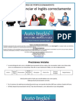 Auto Ingles Como Pronunciar El Ingles Correctamente PDF