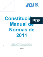 Constitucion y Manual de Normas 2011