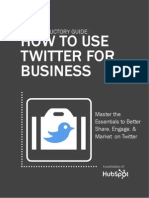 An Intro Guide - How to Use Twitter for Business by HubSpot