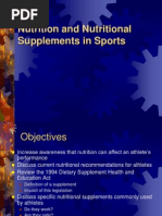 Sports Nutrition