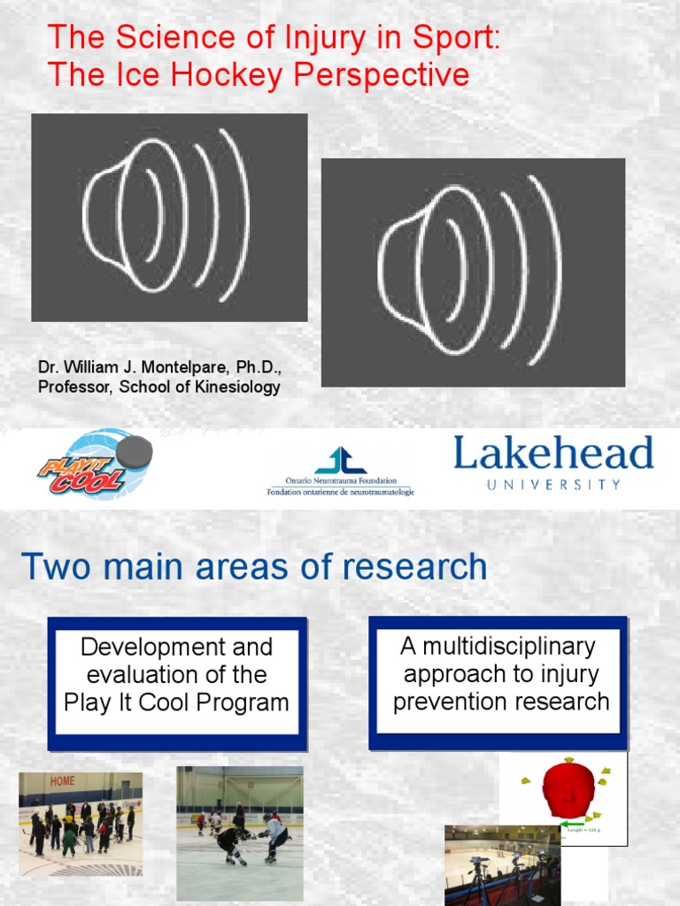 The Science of Injury in Sport PDF Ice Hockey Injury