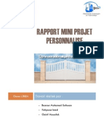 Rapport Mini Projet Personnalisé