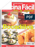 Cocina - 70 Recetas de Cocina Facil - Bocadillos - Tapas - Etc