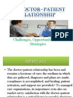 The Doctor–Patient Relationship