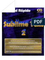 Manual Rapido de Sublime Text 2