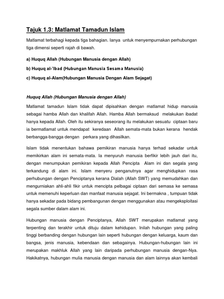Titas Matlamat Pdf