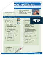 Preparing Liquid Vaccines: Before You Start