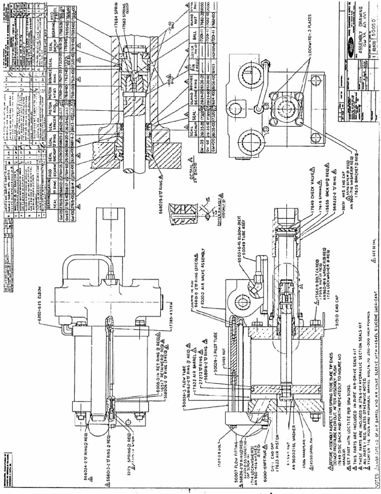 Haskel GW 60 Drawing
