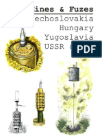 Mines and Fuzes Czech Hungary Yugoslavia USSR and GDR