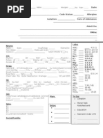 Mother Baby Report Hand Off Sheet and Assessment Tool 110411 Update