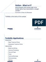 Turbidity Definition Turbidity Definition What Is It? What Is It? Turbidity Definition Turbidity Definition - What Is It? What Is It?