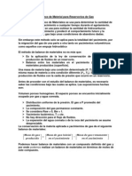 Balance de Material para Reservorios de Gas