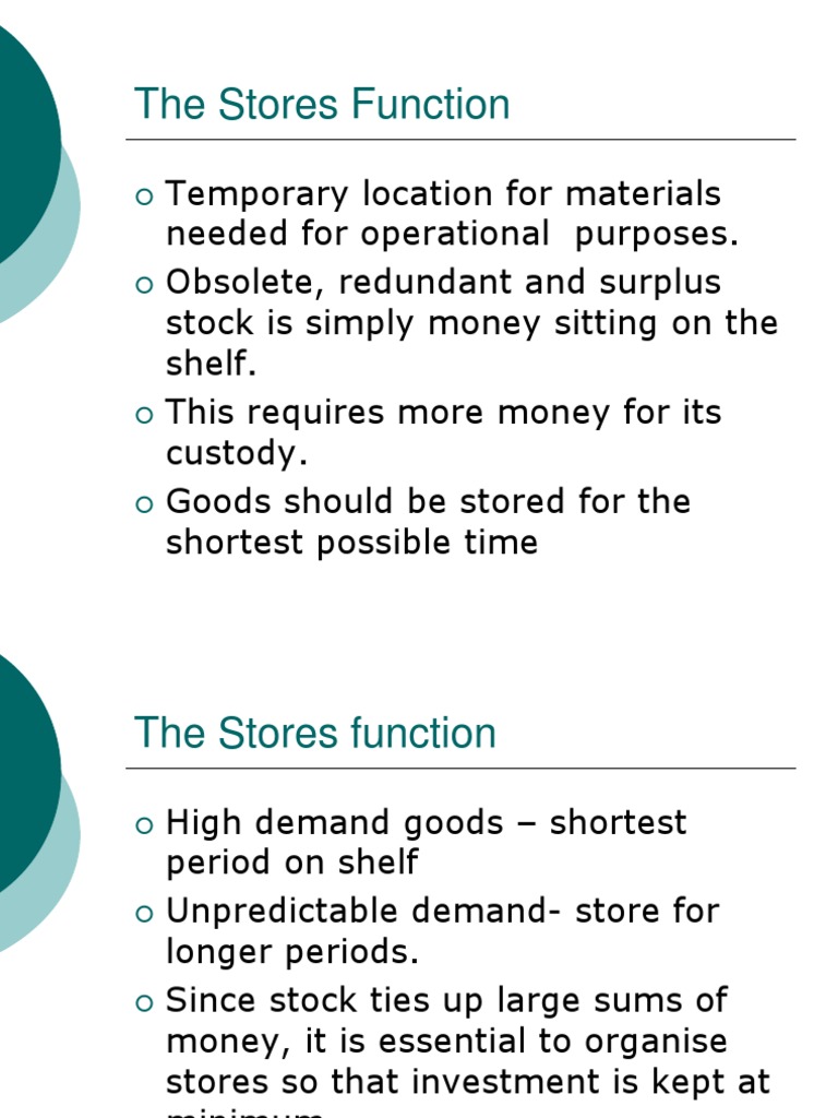Receive Store Stock Stocks Inventory