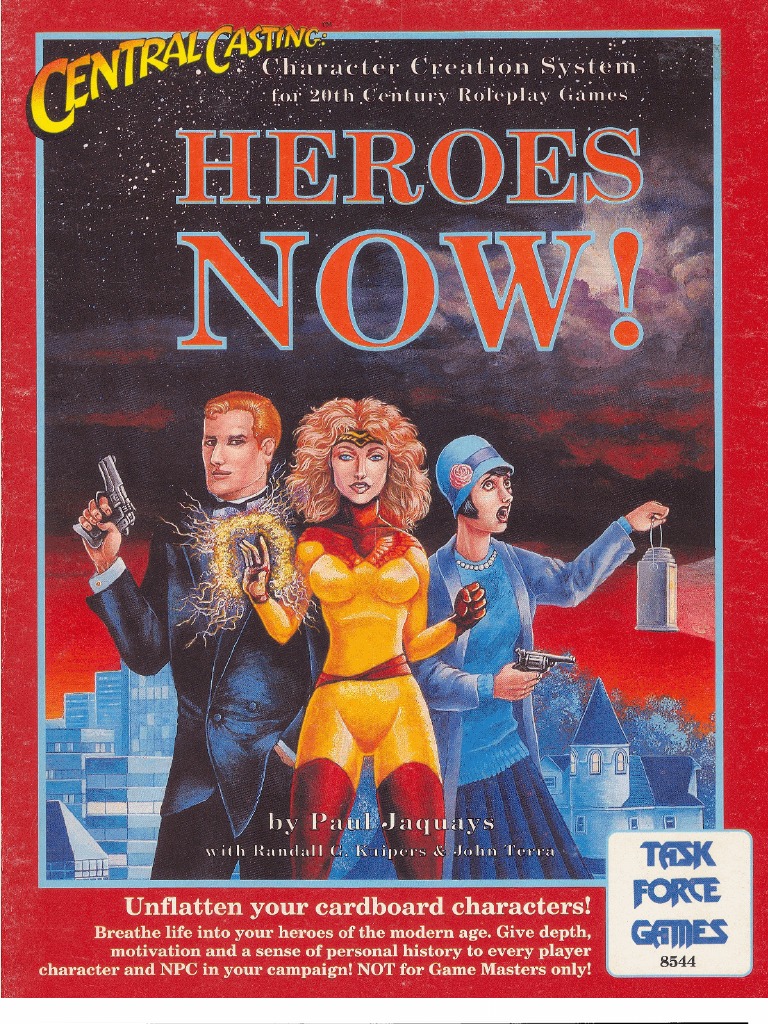 Central Casting Heroes Now by Paul Jaquays, PDF, Dice