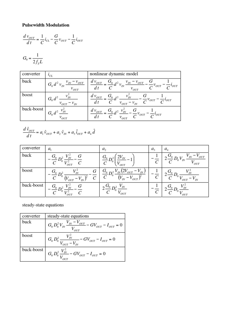 Pulsewidth Modulation: A A A V D C G | PDF