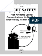 Pilot - ATC Communications