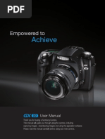 Download Samsung DSLR GX-10 User Manual by Samsung Camera SN15076000 doc pdf