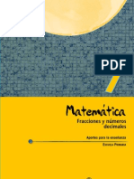 Matematica-Fracciones y Numeros Decimales