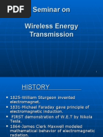 Wireless Energy Transmission