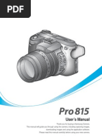 Download Samsung Camera PRO815 User Manual by Samsung Camera SN15076977 doc pdf