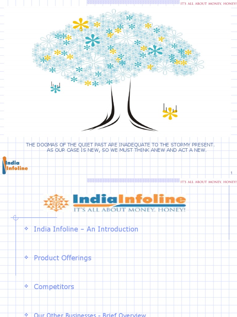 India Infoline: Adapting to Change | PDF | Foreign Exchange Market ...