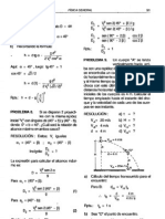 Ejercicios Resueltos de Movimiento Parabolico 2