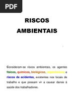 Riscos Ambientais