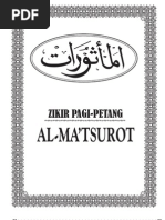 Download Zikir Pagi - Petang AL-MATSUROT Transliterasi Arab-Latin by dentalinos SN15077838 doc pdf