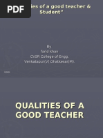 Download Qualities of a Good Teacher  Student by faridkhan SN15080357 doc pdf