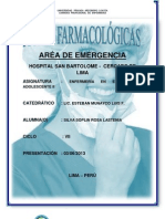Fichas Farmacologicas EMERGENCIA