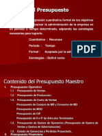 El Presupuesto Financiero