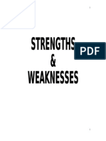 KWL Strengths