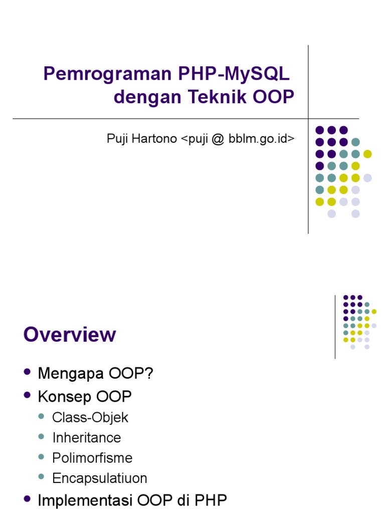 Oop PHP | PDF
